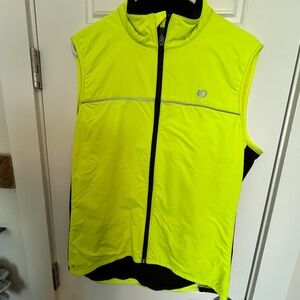 Pearl Izumi Elite Men's Large Fleece Lined Wind Vest